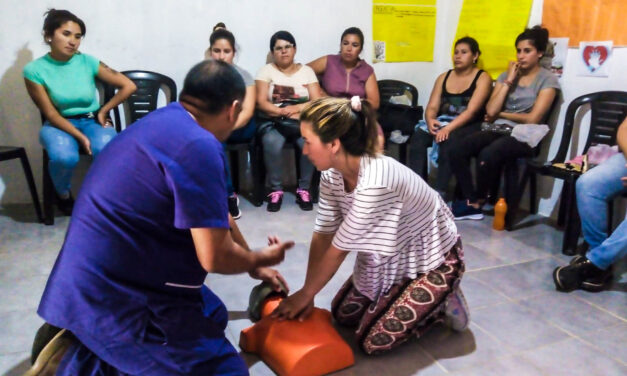Centro Zonal Recreo: se realizaron cursos de primeros auxilios