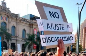 Discapacidad en Emergencia. Nueva movilización en Santa Fe